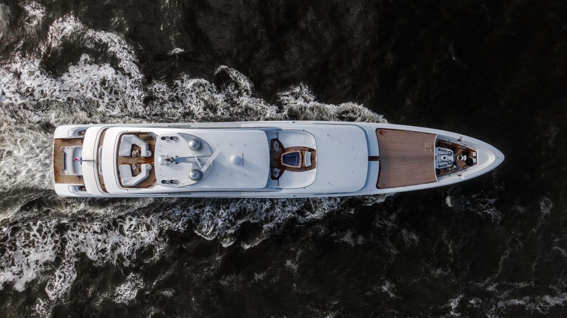 "ARROW", a 2020 Feadship 75m motor yacht for charter, aerial