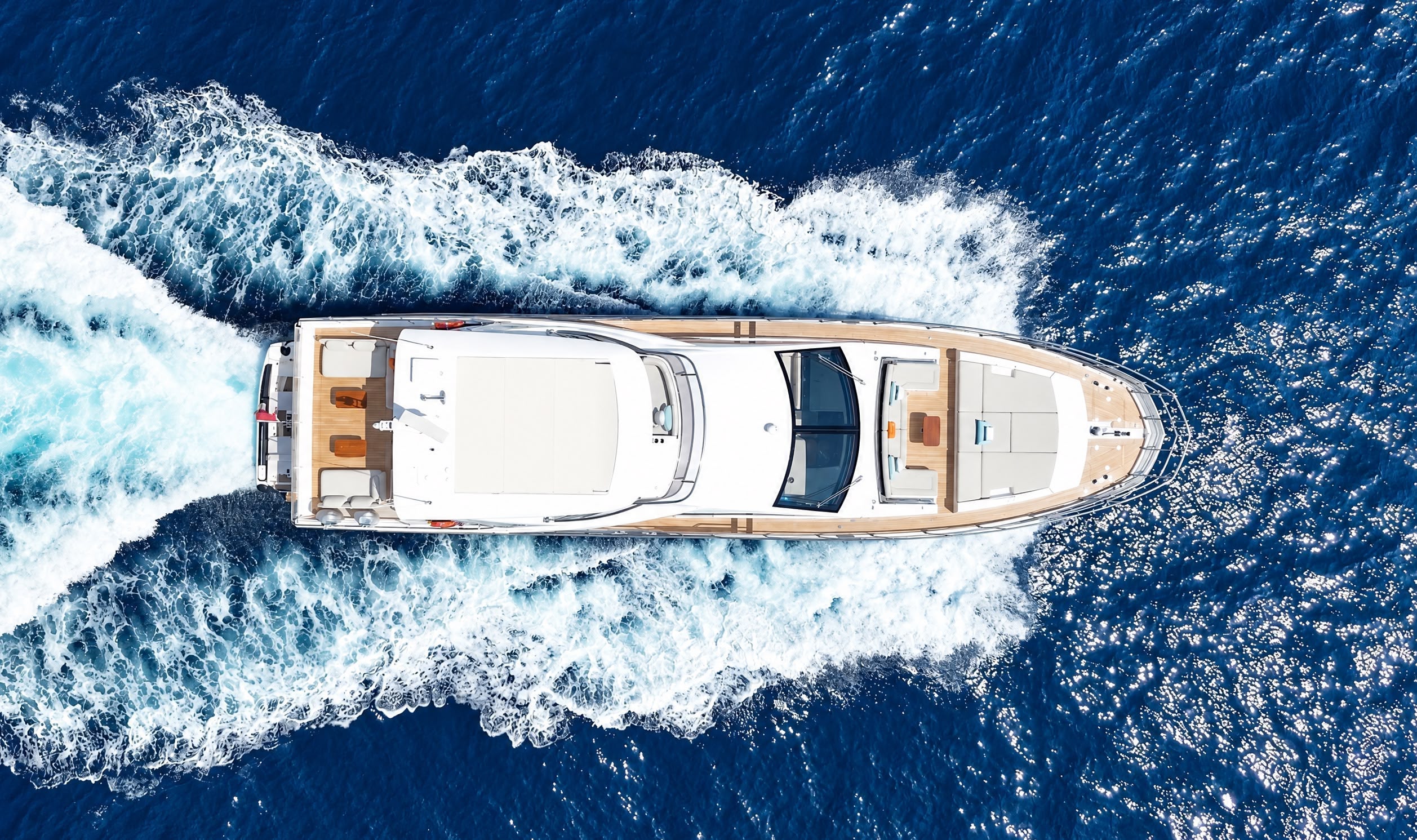 "BELLA KATRIN", a 2023 Azimut 22.64m motor yacht for sale, aerial