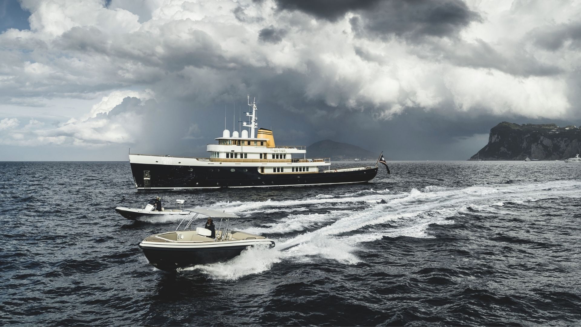 "BLUE II", a 2020 Turquoise Yachts 55.9m motor yacht for charter, running