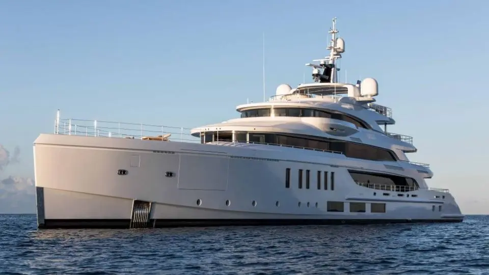 "CALEX", a 2022 Benetti 67m motor yacht for charter, bow
