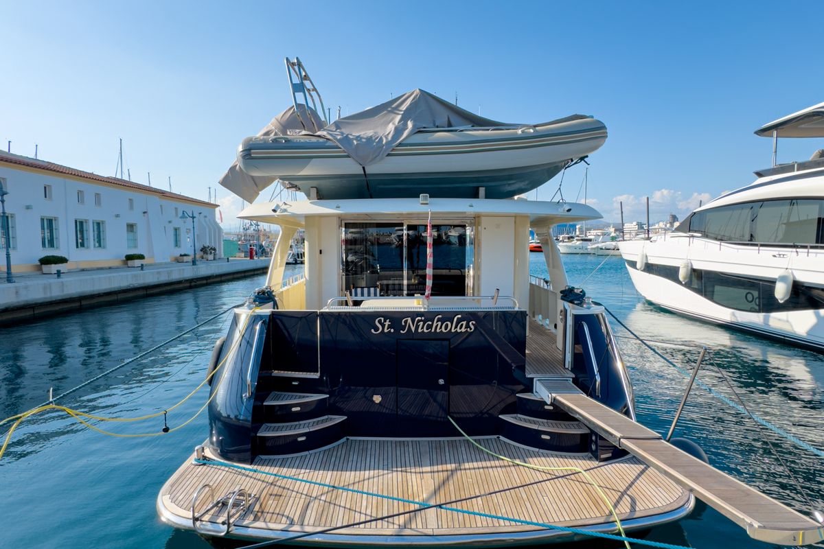 DE ALM DELFINO 60, a 2019 De Alm 19.9m motor yacht for sale, transom