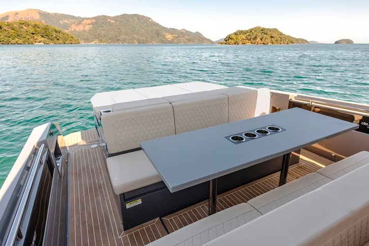 "DE ANTONIO D32", a 2024 De Antonio Yachts 9.9m boat for sale, cockpit dining