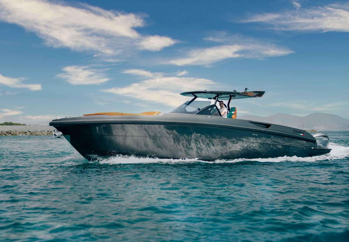 DOMINA 42 WA, a 2026 Domina 13.3m motor yacht for sale, running