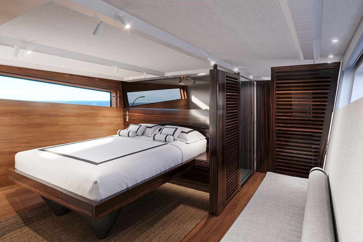 FIART P52, a 2027 Fiart 15.9m motor yacht for sale, master cabin