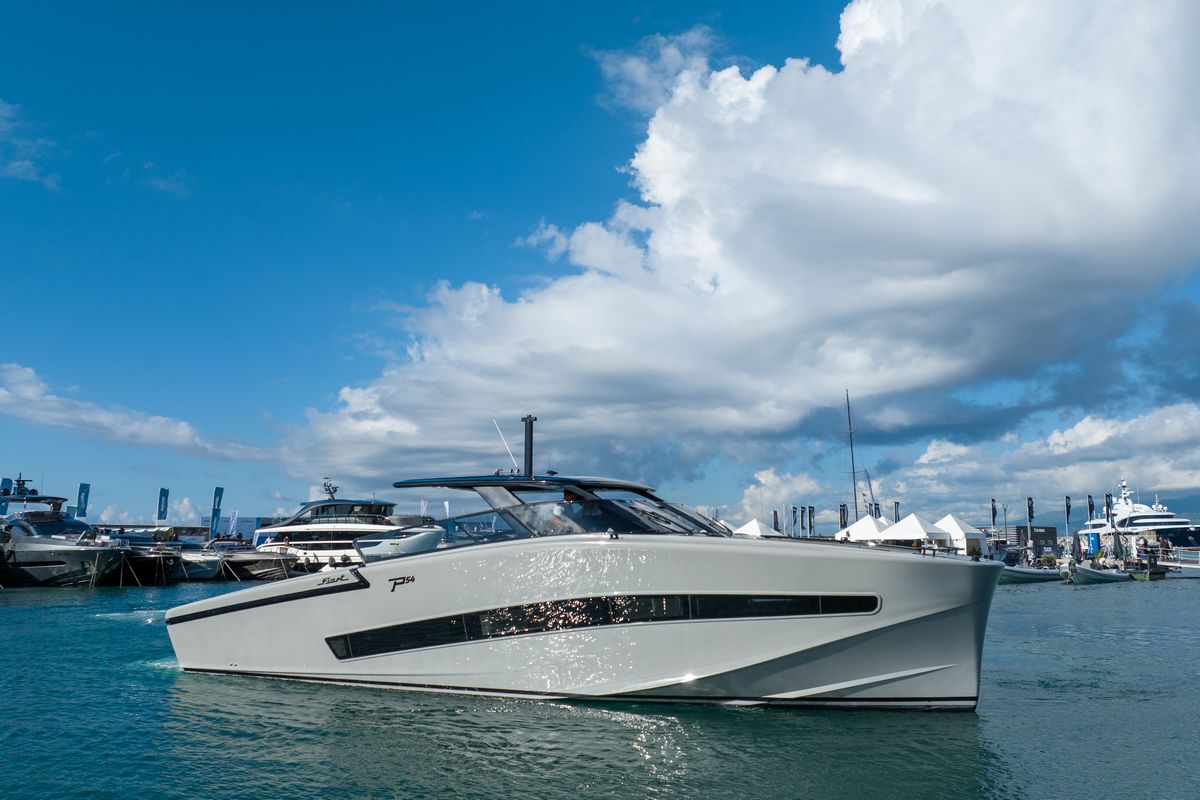 FIART P58, a 2027 Fiart 17.75m motor yacht for sale, profile starboard