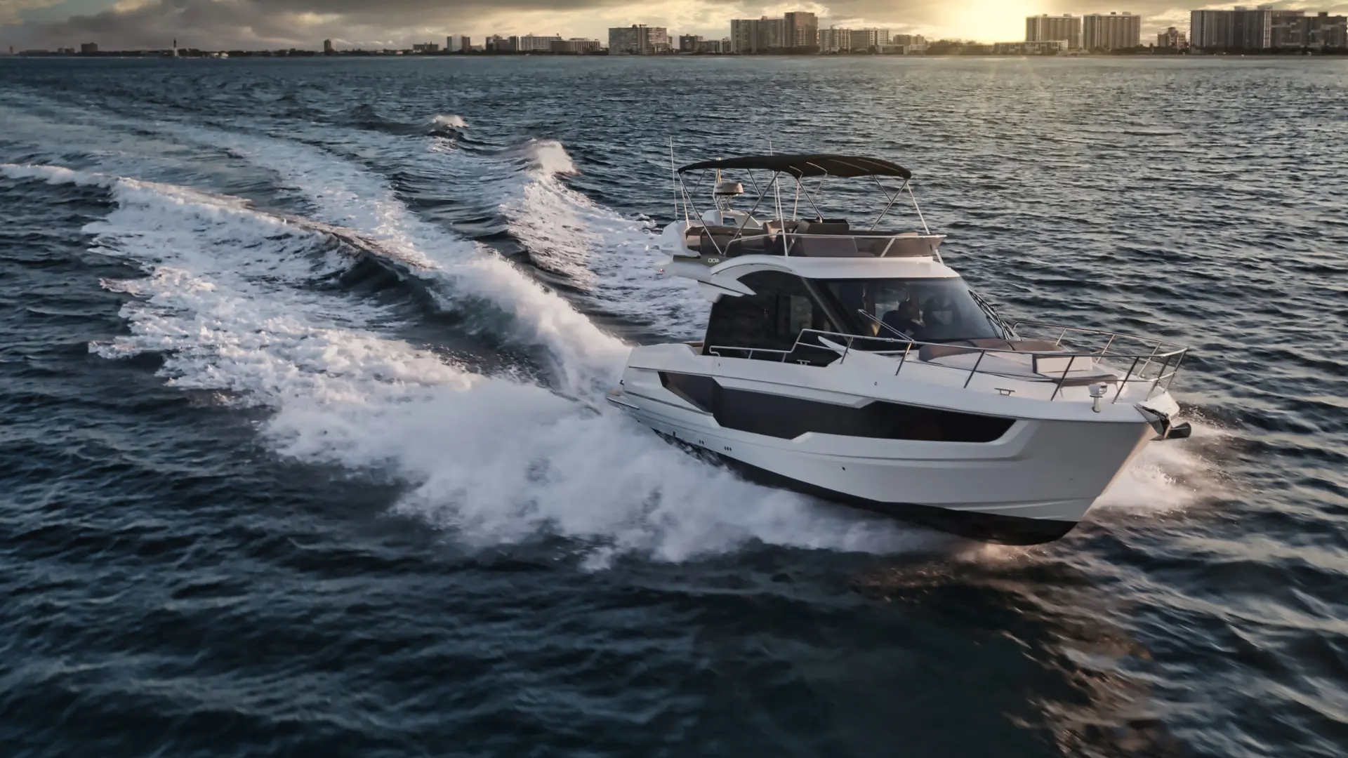 GALEON 400 FLY, a 2027 Galeon 12.48m motor yacht for sale, running