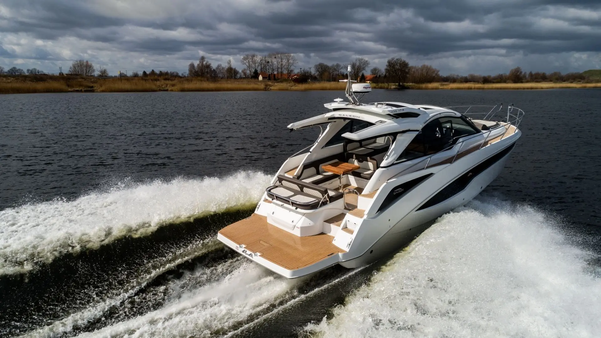 GALEON 405 HTS, a 2027 Galeon 13.46m motor yacht for sale, stern