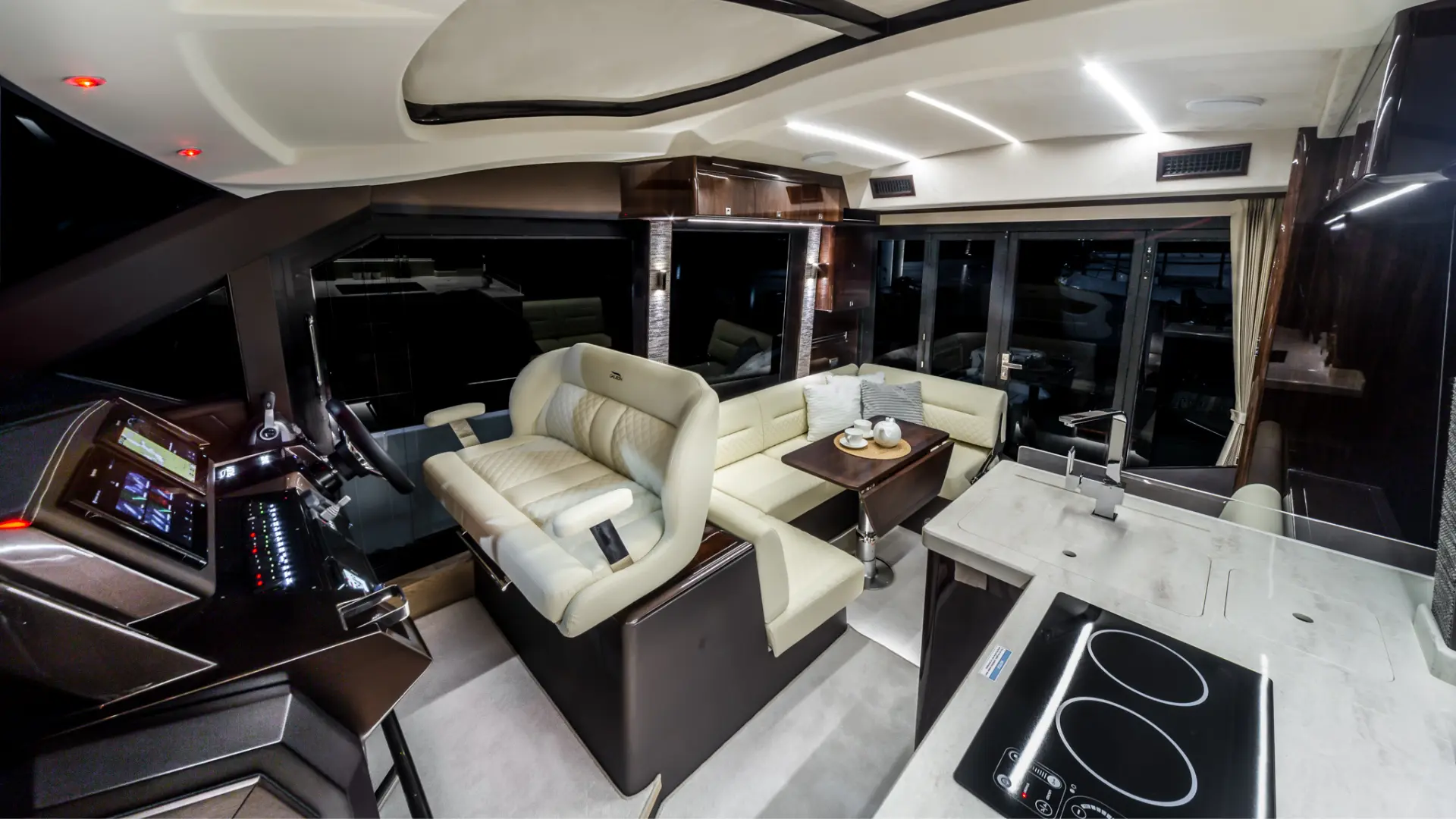 GALEON 410 HTC, a 2027 Galeon 12.48m motor yacht for sale, helm