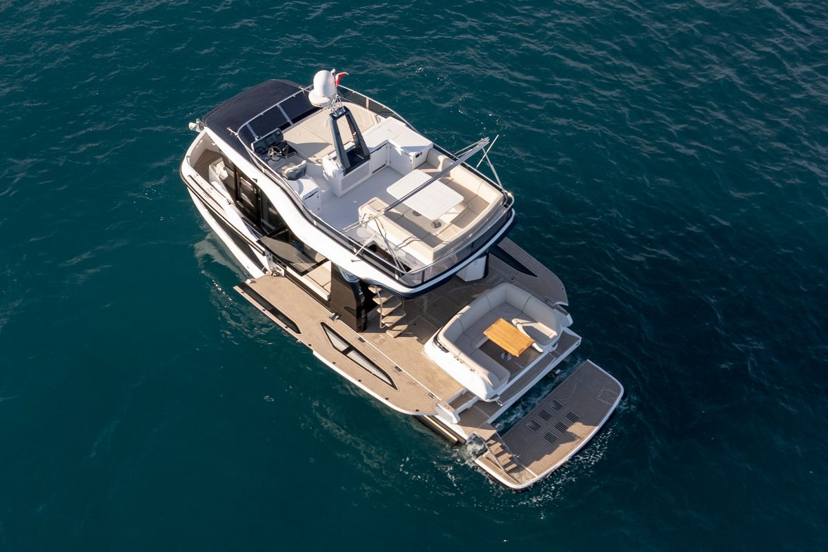 GALEON 430 EXPLORER, a 2027 Galeon 13.95m motor yacht for sale, aerial