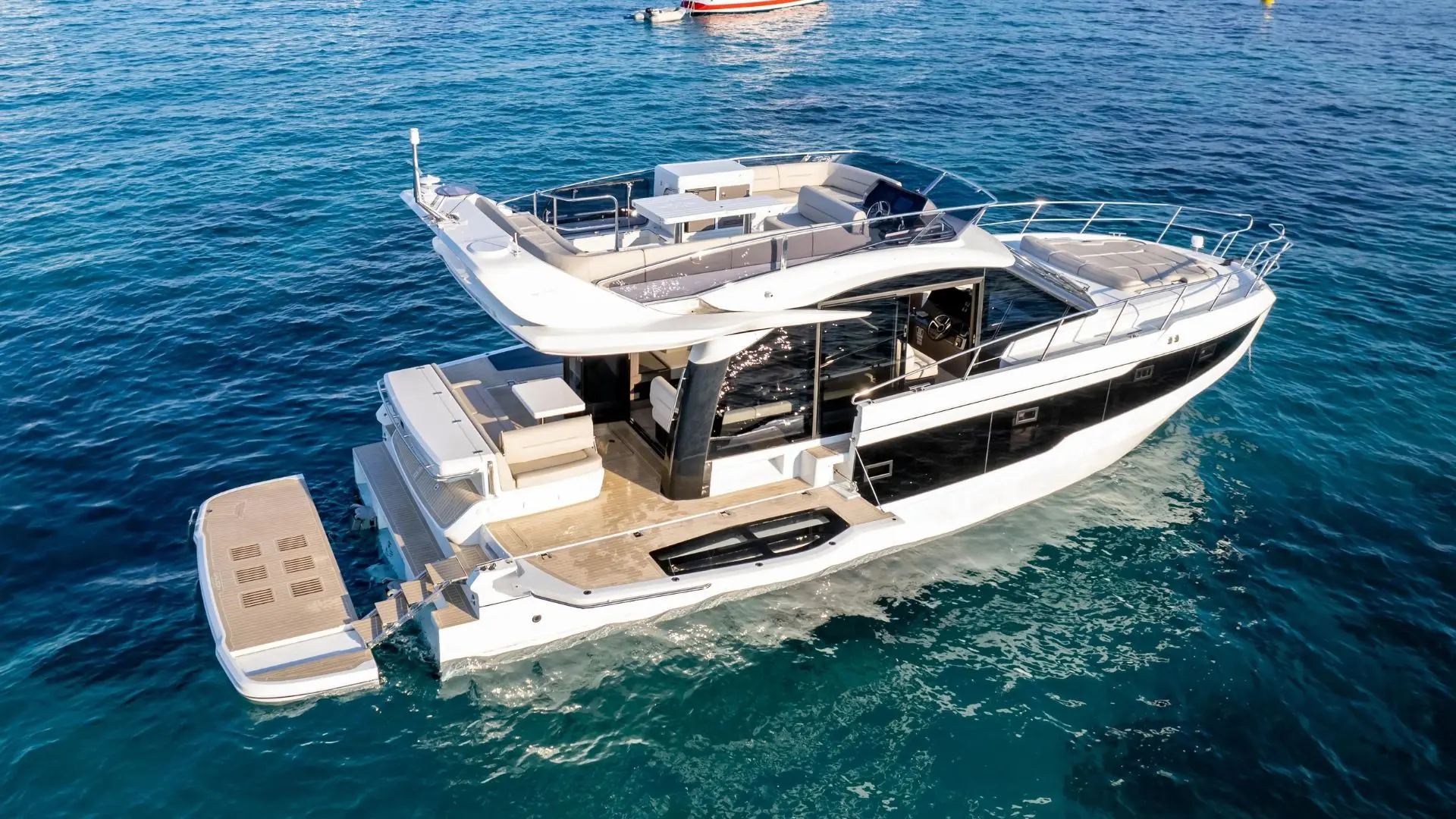 GALEON 440 FLY, a 2027 Galeon 13.97m motor yacht for sale, aerial