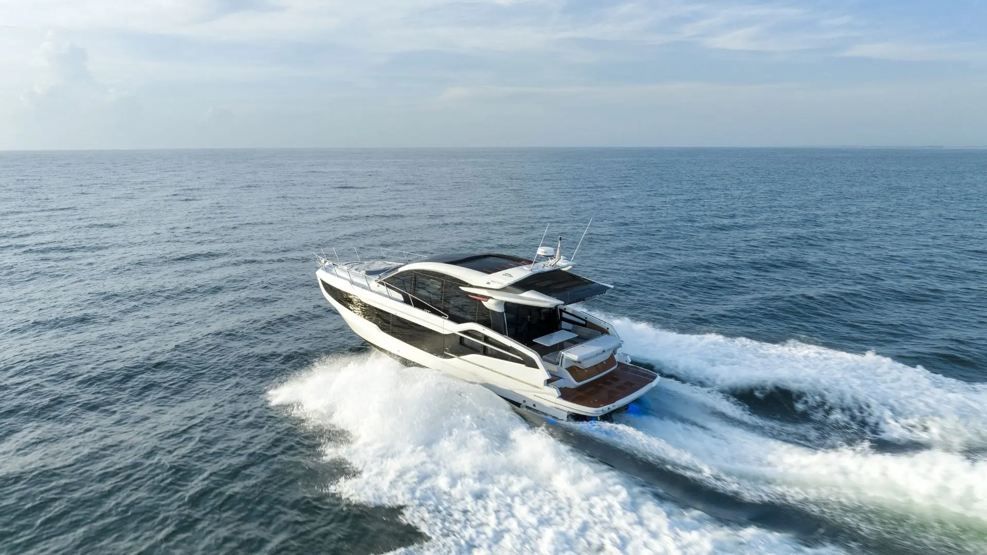 GALEON 450 HTC, a 2027 Galeon 13.97m motor yacht for sale, stern