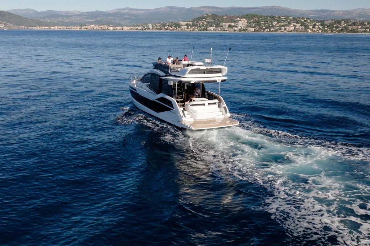 GALEON 480 FLY, a 2027 Galeon 14.77m motor yacht for sale, running