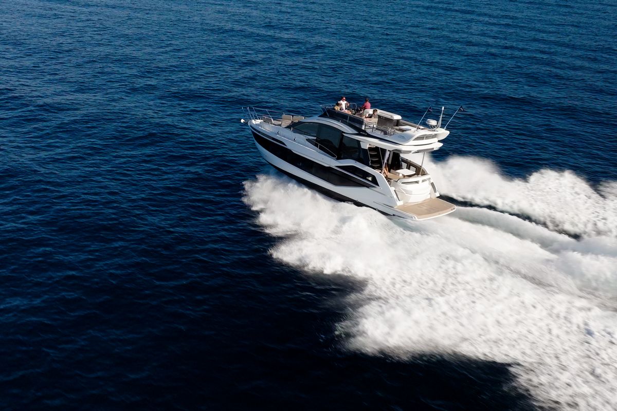 GALEON 480 FLY, a 2027 Galeon 14.77m motor yacht for sale, running