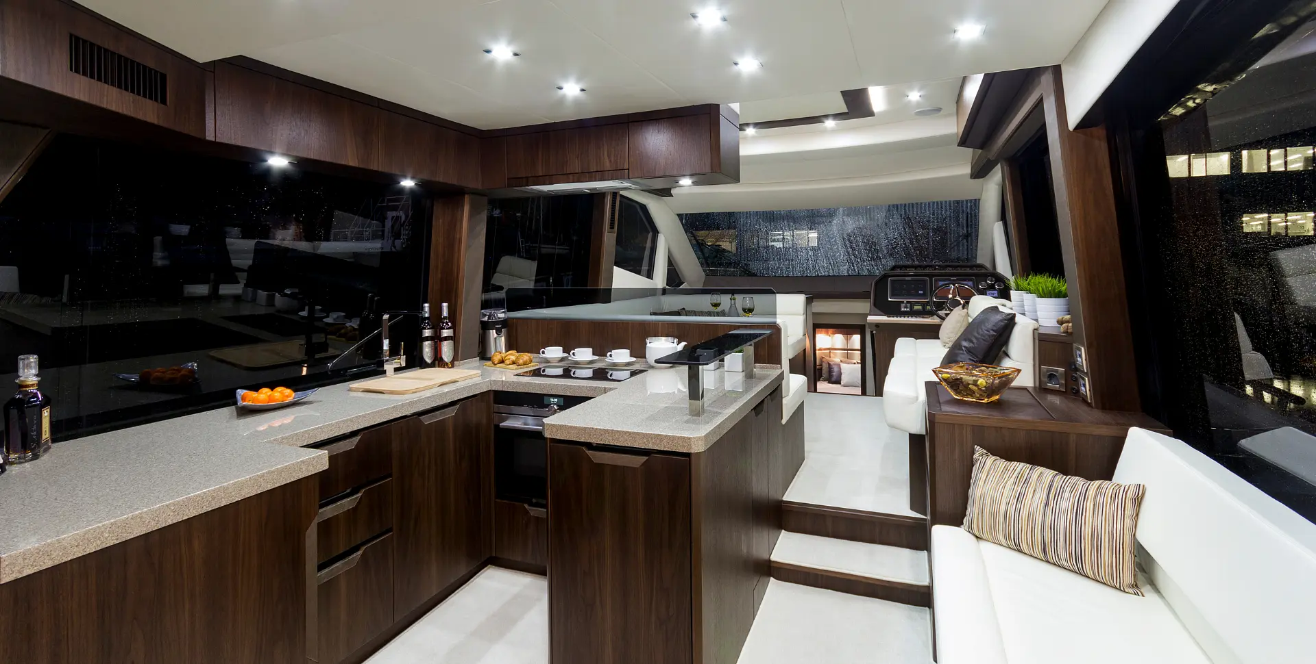 GALEON 500 FLY, a 2027 Galeon 16.2m motor yacht for sale, galley