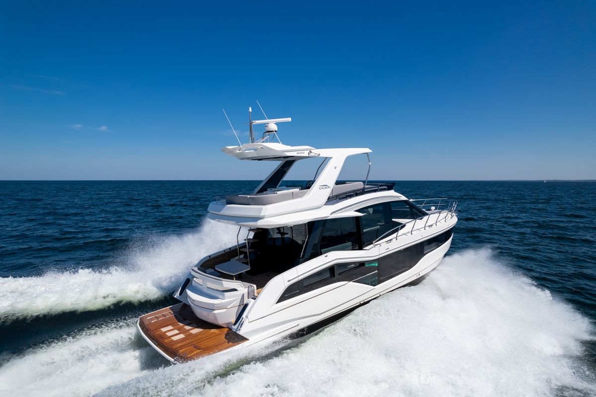 GALEON 500 FLY, a 2027 Galeon 16.2m motor yacht for sale, running