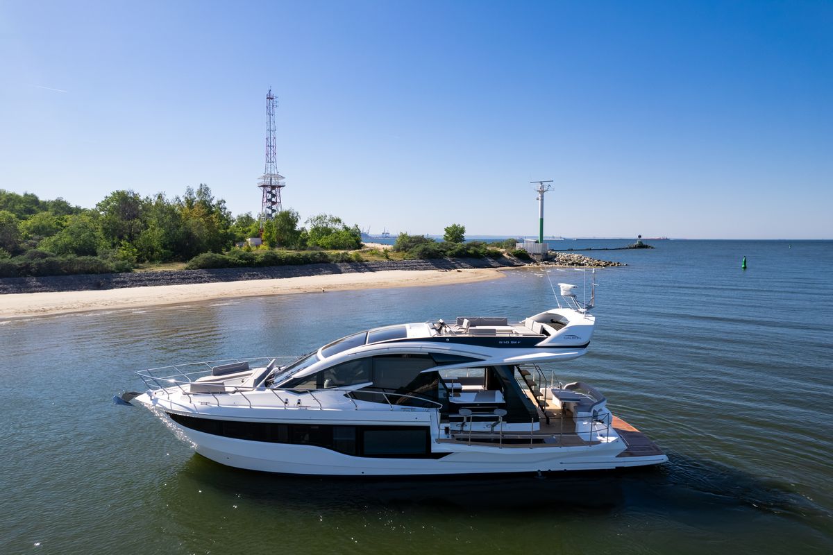 GALEON 510 SKY, a 2027 Galeon 16.2m motor yacht for sale, profile port