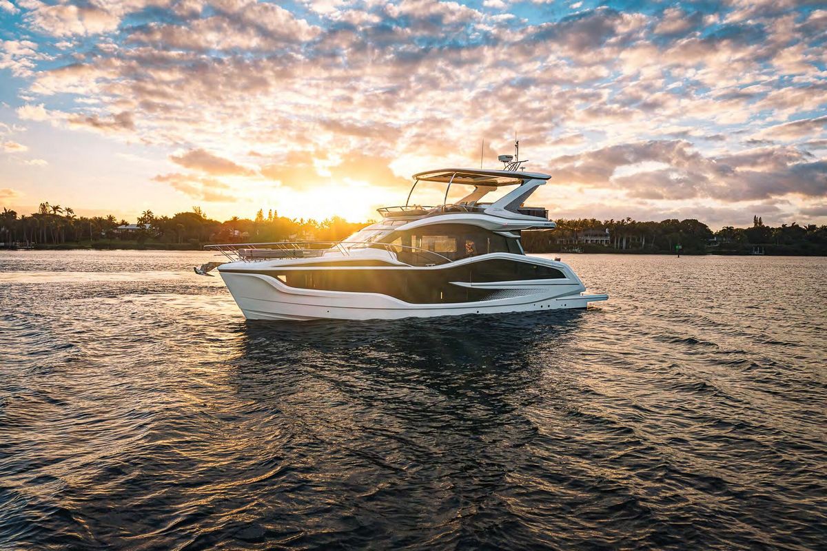 GALEON 520 FLY, a 2027 Galeon 17.2m motor yacht for sale, profile port