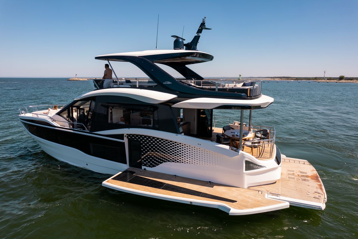 GALEON 620 FLY, a 2027 Galeon 19.68m motor yacht for sale, profile port