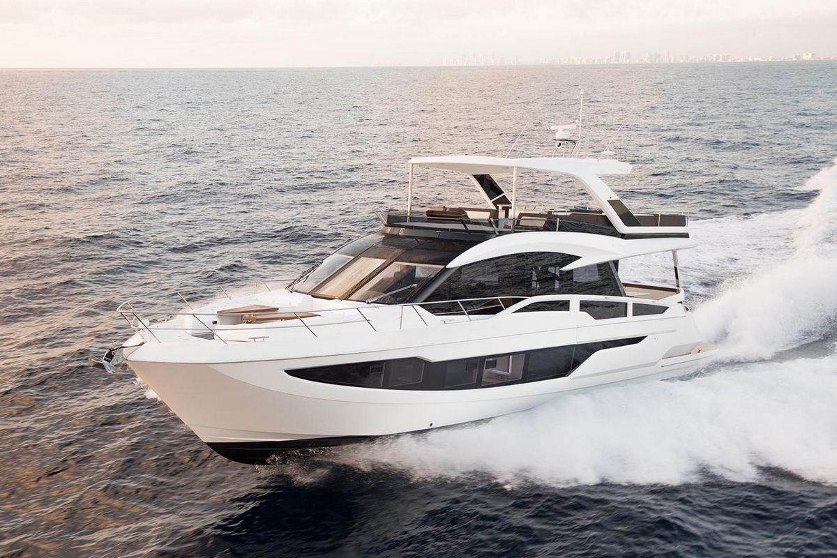 GALEON 640 FLY, a 2027 Galeon 20.8m motor yacht for sale, running