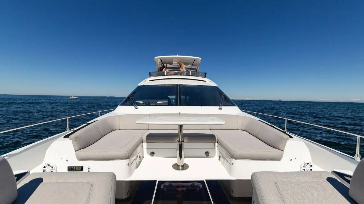 GALEON 800 FLY, a 2027 Galeon 25.35m motor yacht for sale, bow lounge