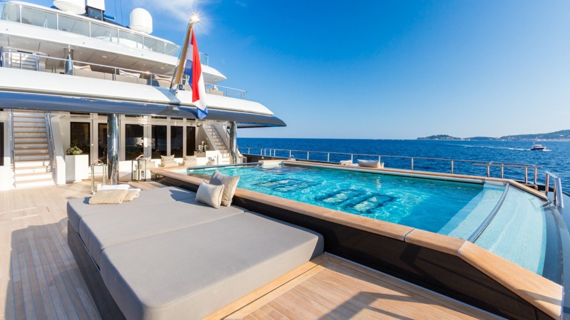 "LOON", a 2010 ICON Yachts 67.5m motor yacht for charter, pool
