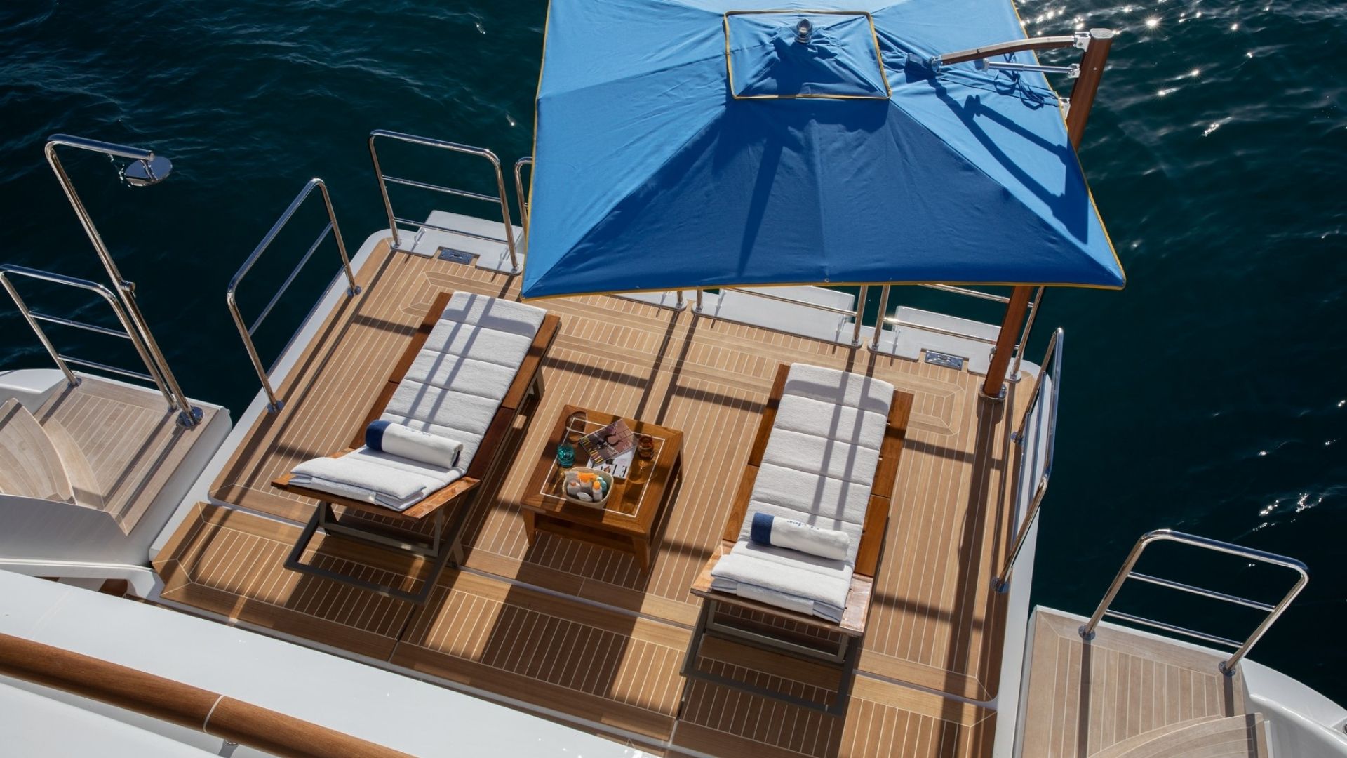 "JODI ANN", a 2019 Benetti 42.6m motor yacht for charter, swim platform