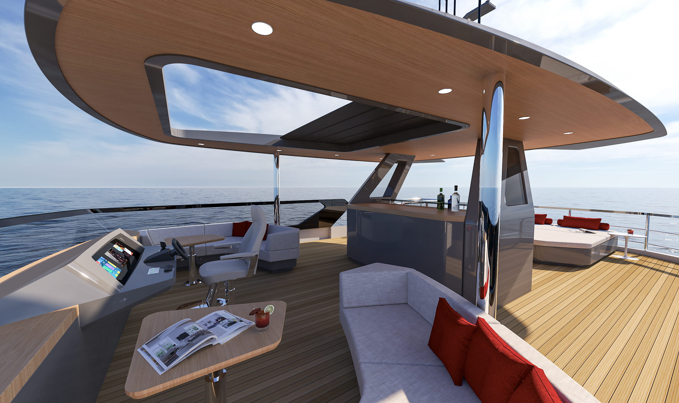 Kando 85 HULL #2, exterior