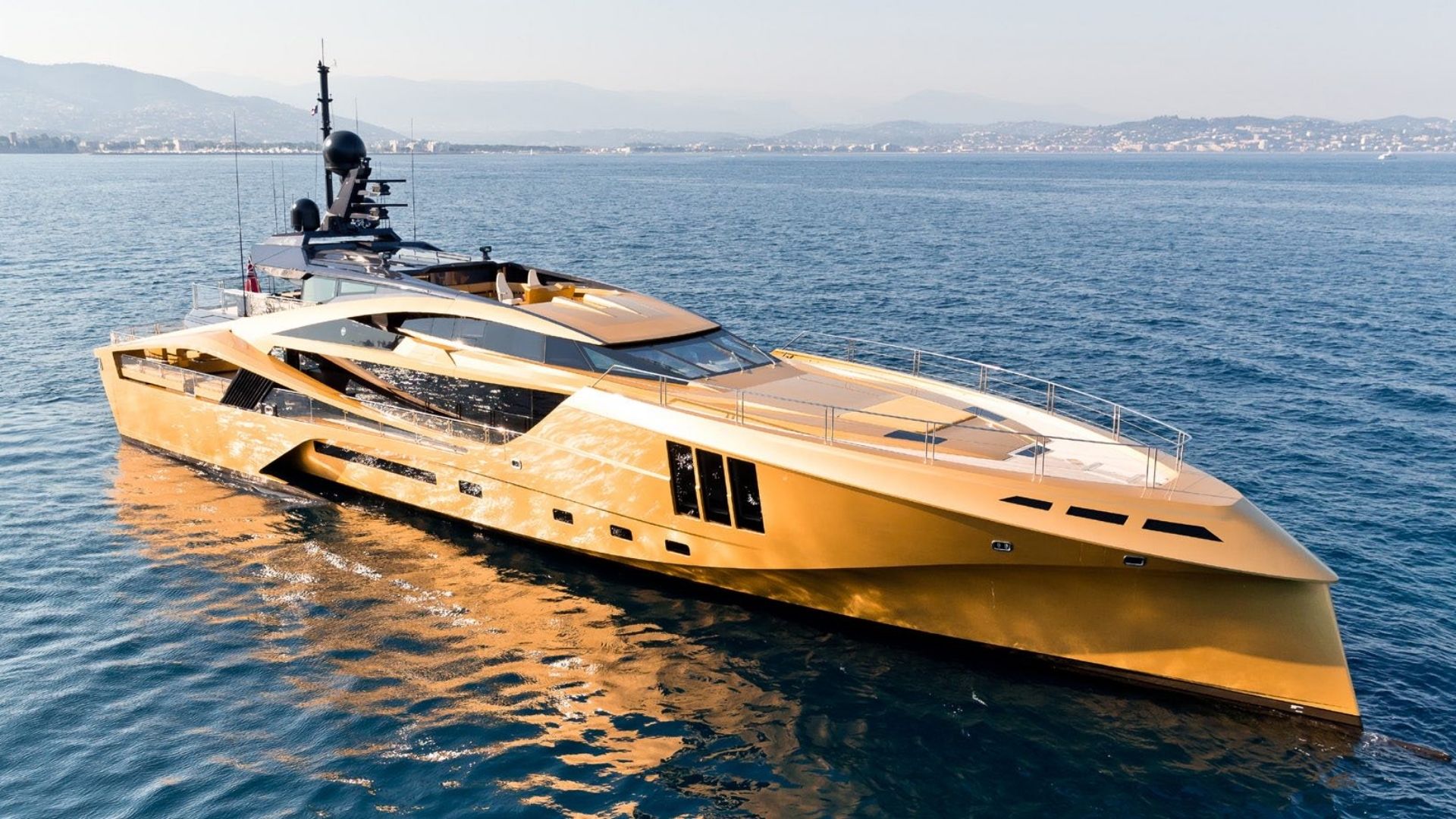 "KHALILAH", a 2015 Palmer Johnson 49m motor yacht for charter, bow