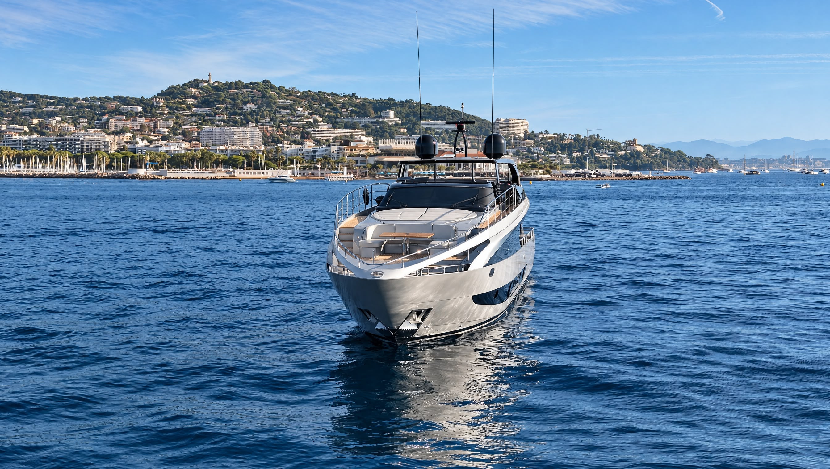"MAI DIRE MAI", a 2024 Filippetti 30.5m motor yacht for sale, bow