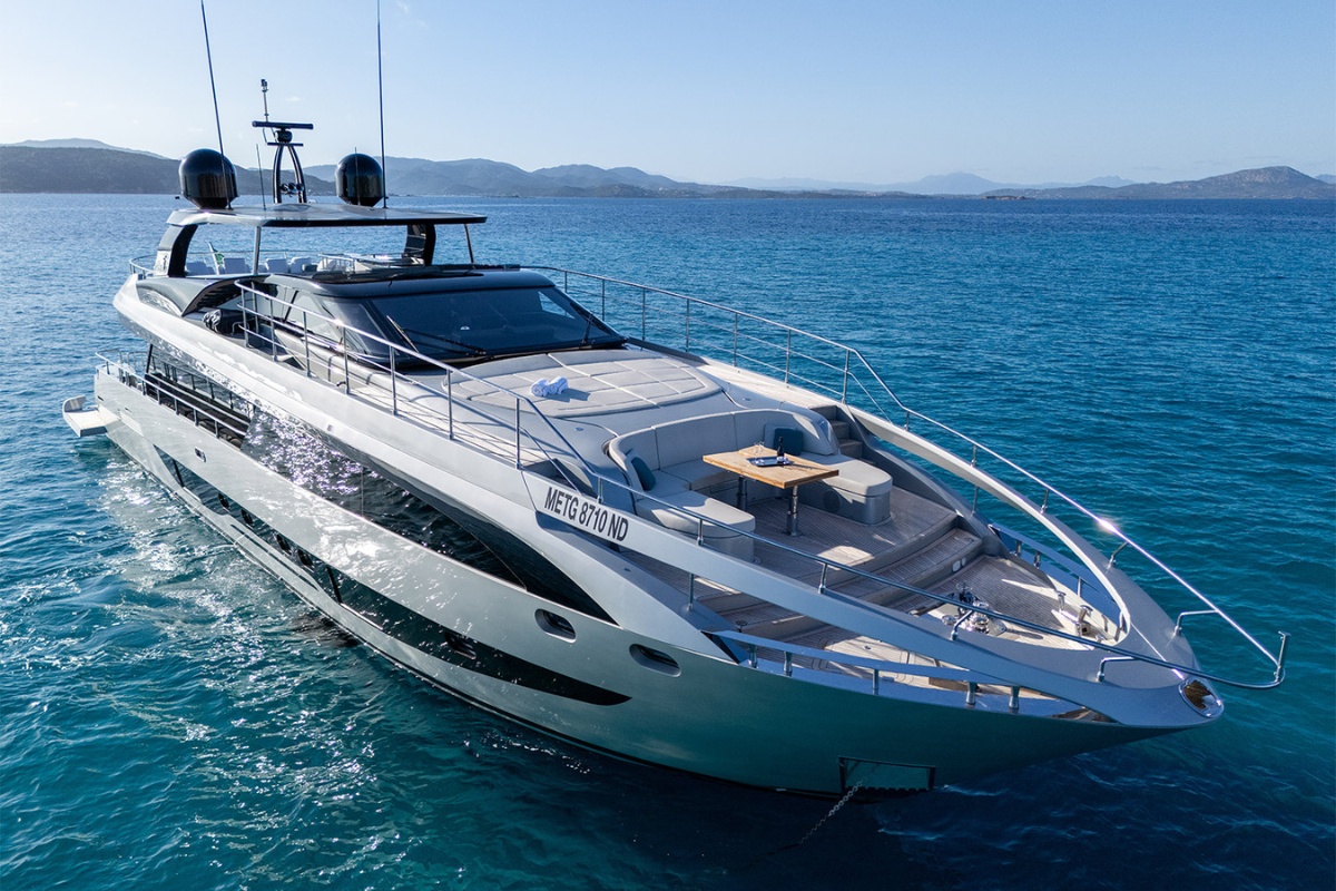 "MAI DIRE MAI", a 2024 Filippetti 30.5m motor yacht for sale, profile starboard