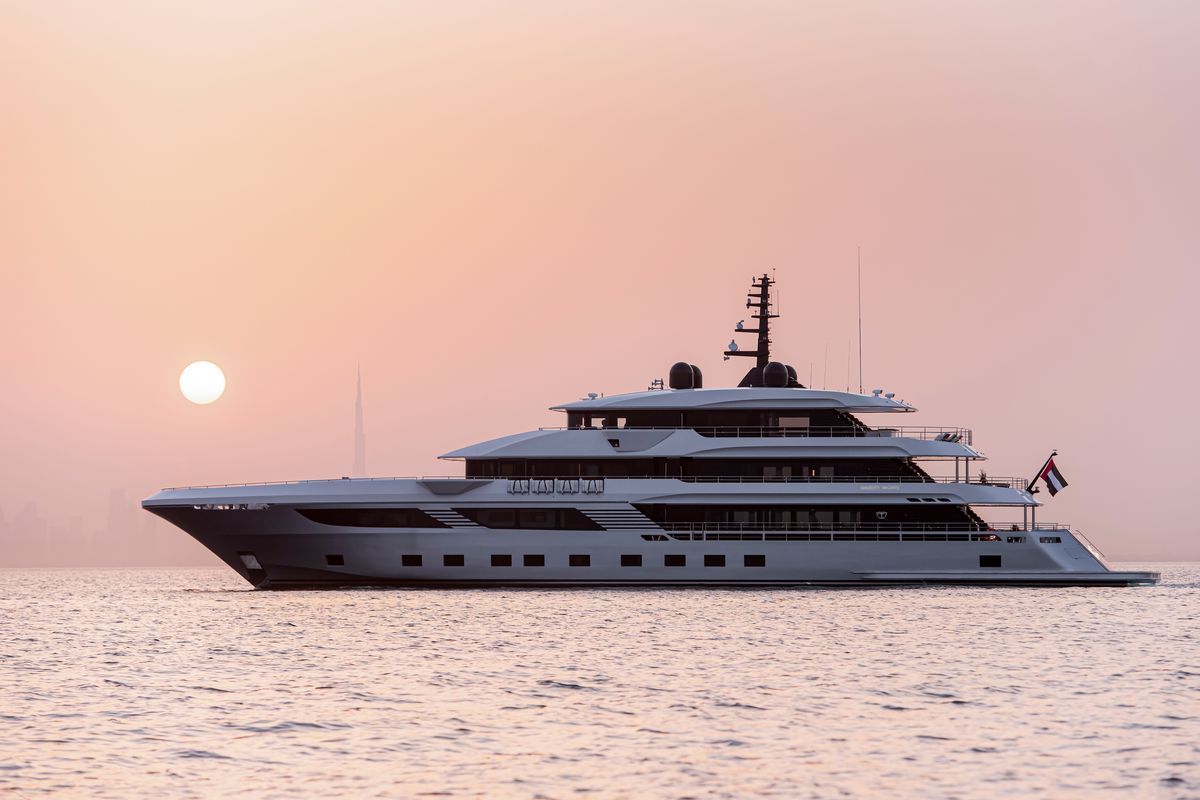 MAJESTY 175, a 2028 Majesty 56.4m motor yacht for sale, profile port
