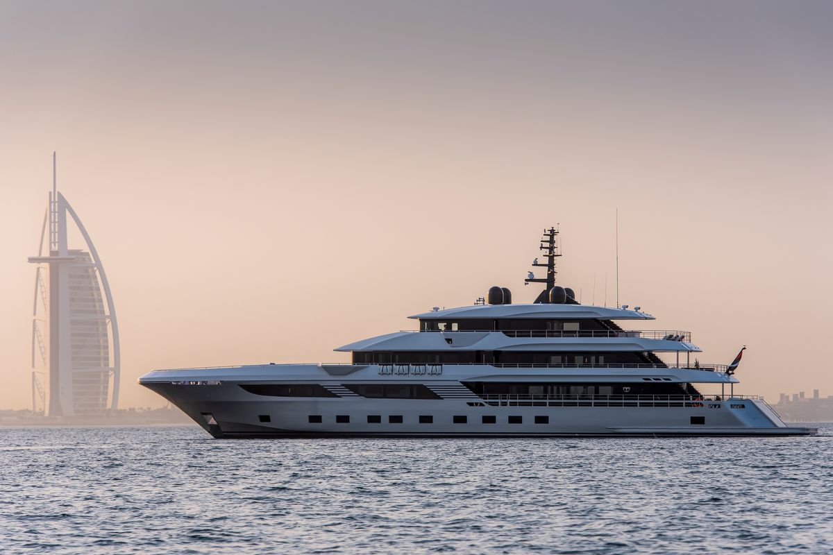 MAJESTY 175, a 2028 Majesty 56.4m motor yacht for sale, profile port