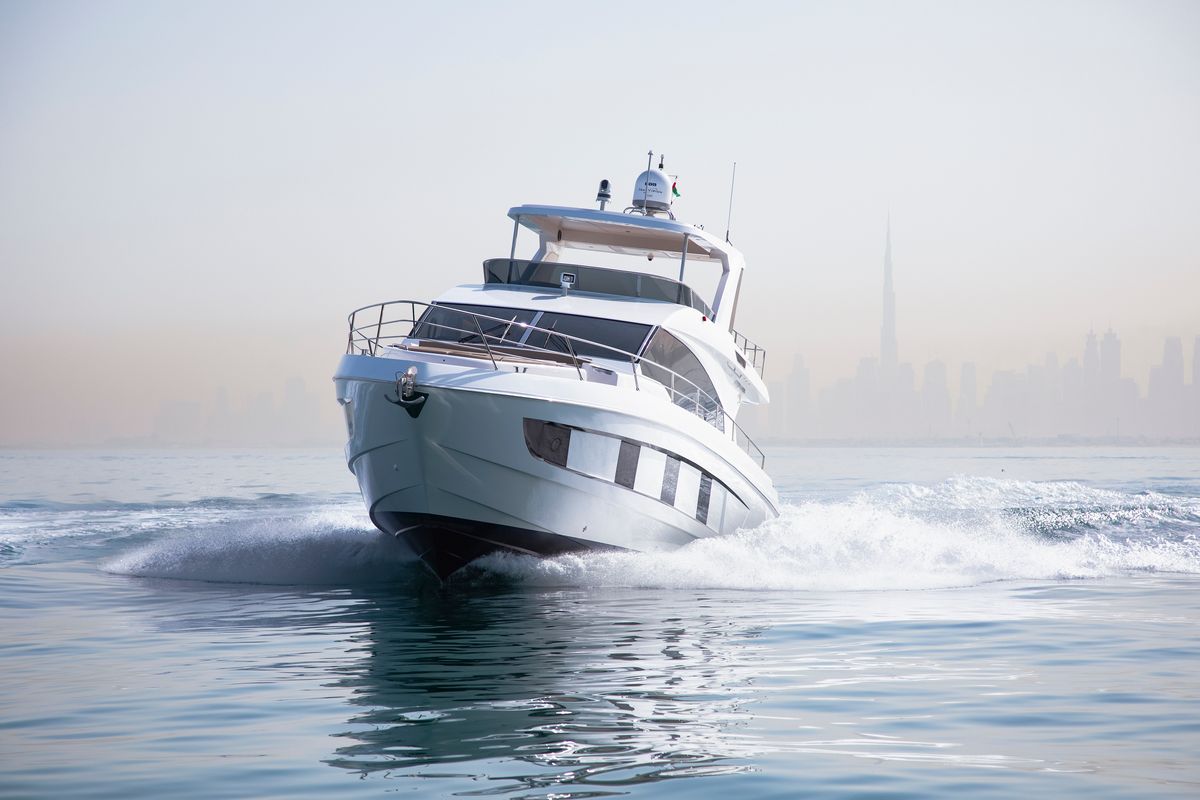 Majesty 62, a 2027 Majesty 18.78m motor yacht for sale, running