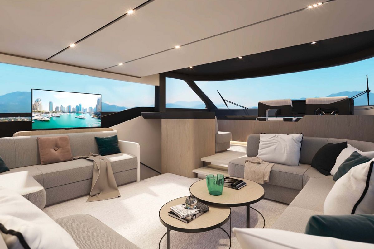 MAJESTY 72, a 2027 Majesty 21.99m motor yacht for sale, main salon