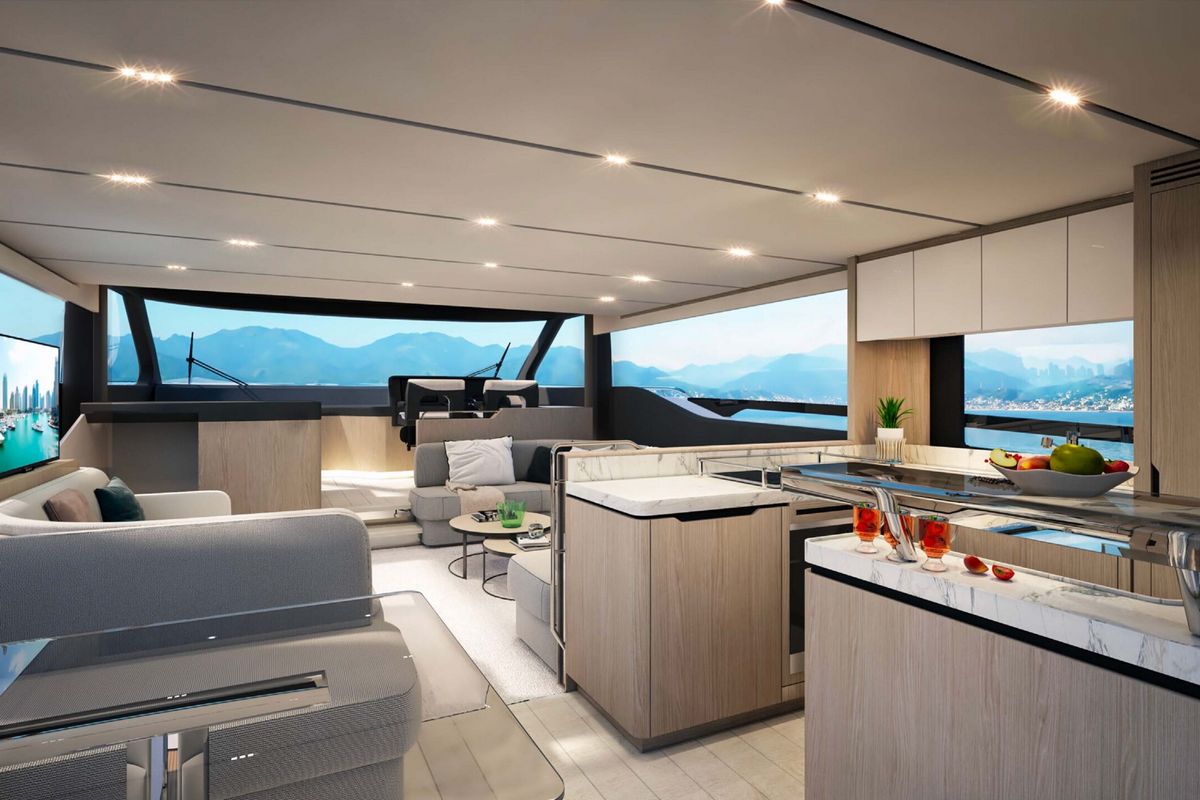 MAJESTY 72, a 2027 Majesty 21.99m motor yacht for sale, galley