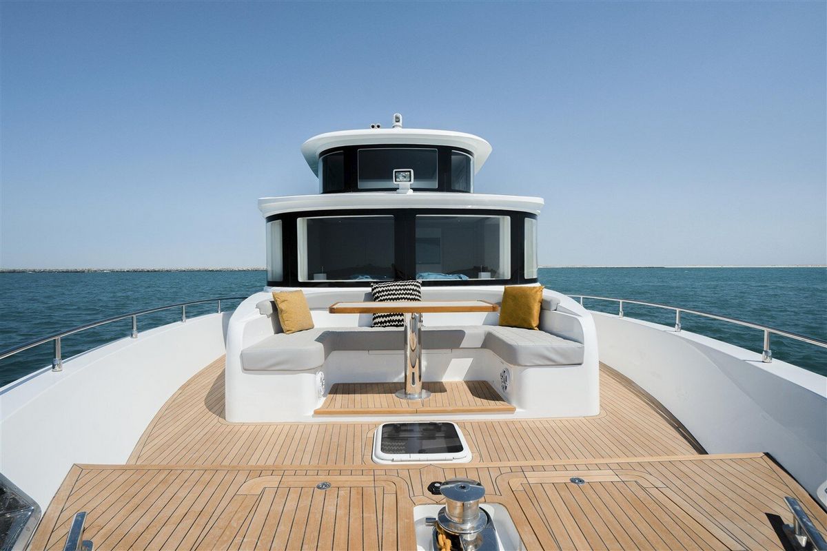 NOMAD 65 SUV, a 2027 Nomad Yachts 20.04m motor yacht for sale, foredeck