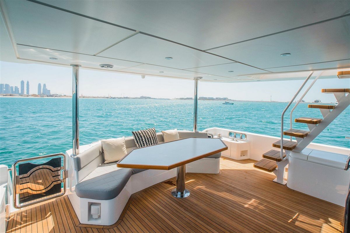 NOMAD 65 SUV, a 2027 Nomad Yachts 20.04m motor yacht for sale, aft deck