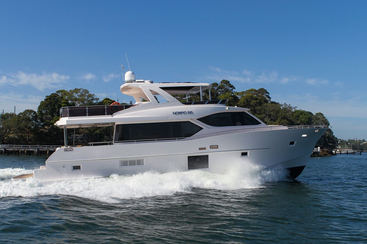 NOMAD 65, a 2027 Nomad Yachts 20.06m motor yacht for sale, running