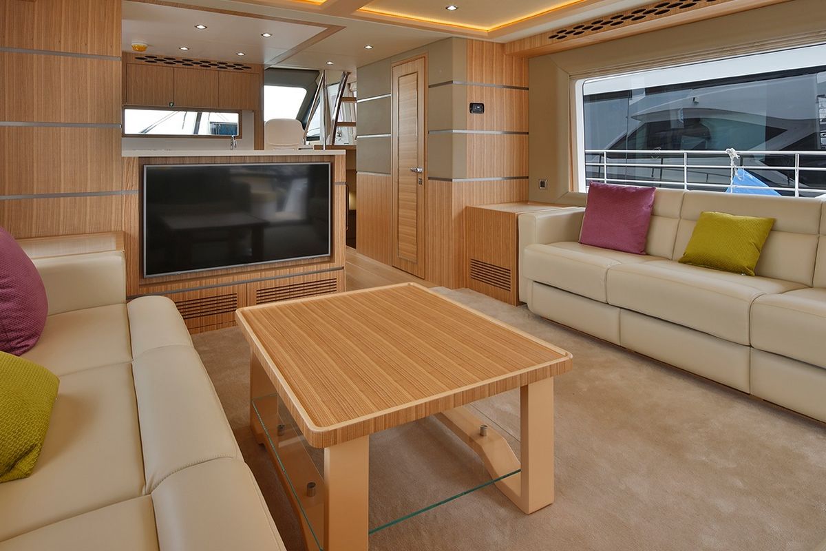 NOMAD 65, a 2027 Nomad Yachts 20.06m motor yacht for sale, main salon