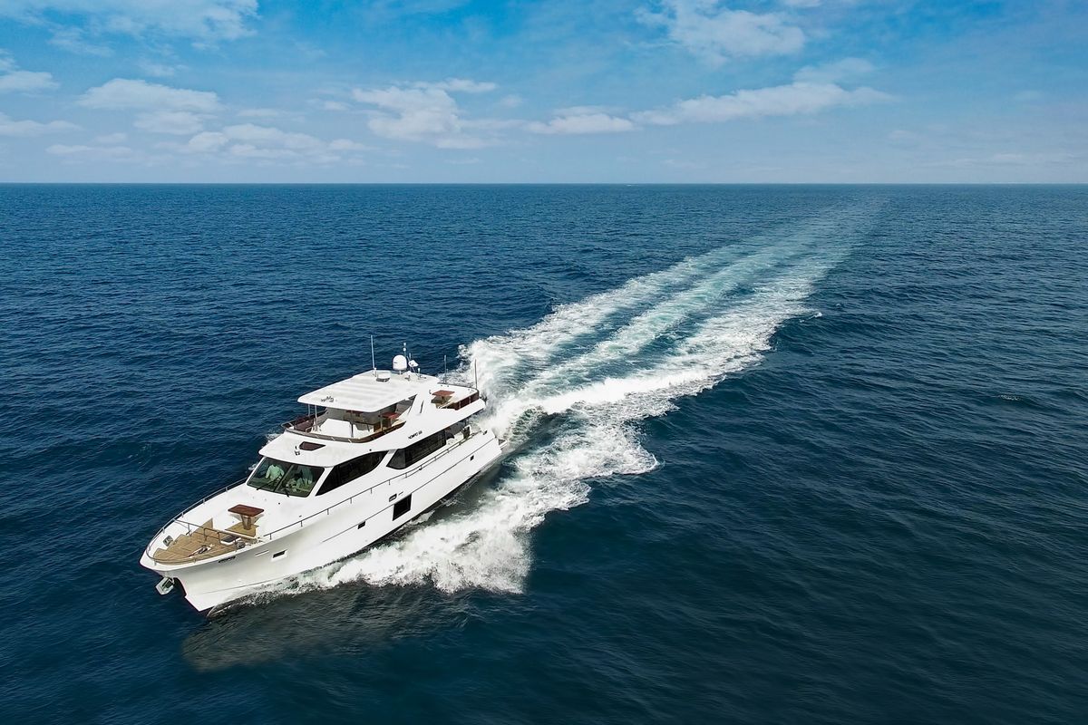 NOMAD 65, a 2027 Nomad Yachts 20.06m motor yacht for sale, running