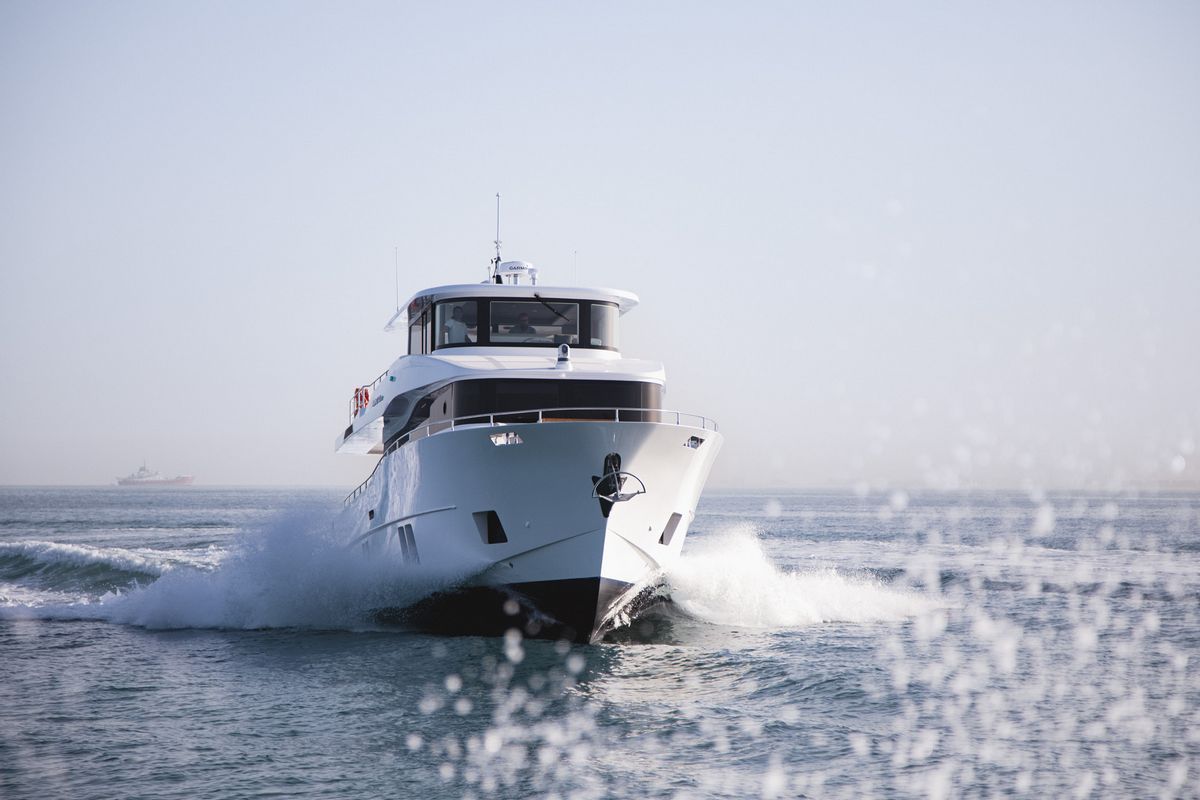 Nomad 70 SUV, a 2027 Nomad Yachts 21.5m motor yacht for sale, running