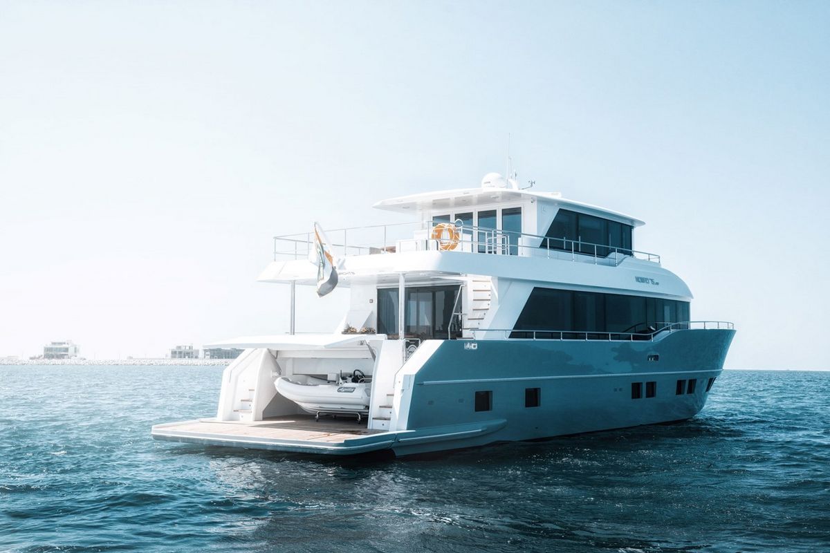 NOMAD 75 SUV, a 2027 Nomad Yachts 22.86m motor yacht for sale, stern