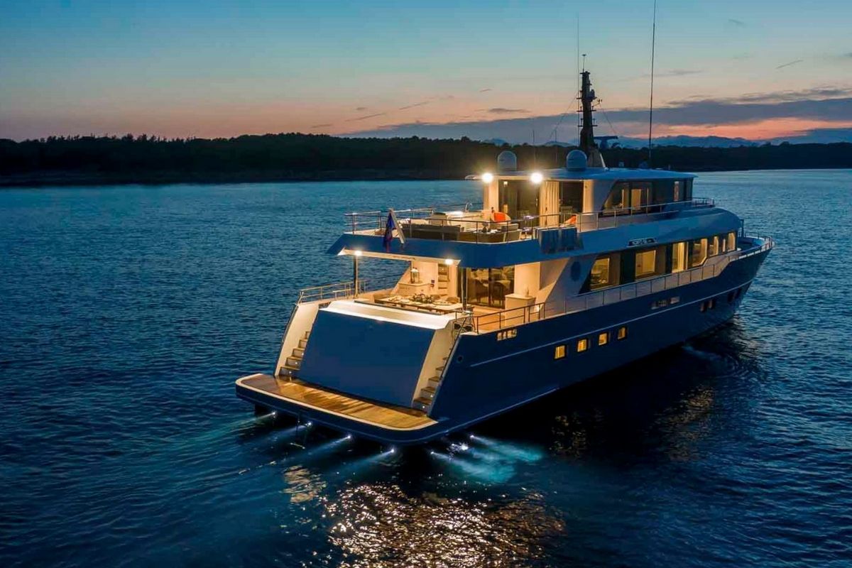Nomad 95 SUV, a 2027 Nomad Yachts 29.77m motor yacht for sale, stern