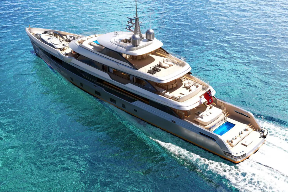 PANORAMA 53, a 2030 Admiral Yachts 53m motor yacht for sale, running