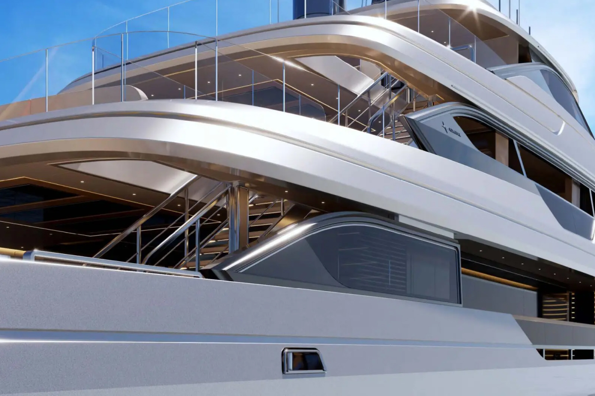 PANORAMA 53, a 2030 Admiral Yachts 53m motor yacht for sale, profile detail