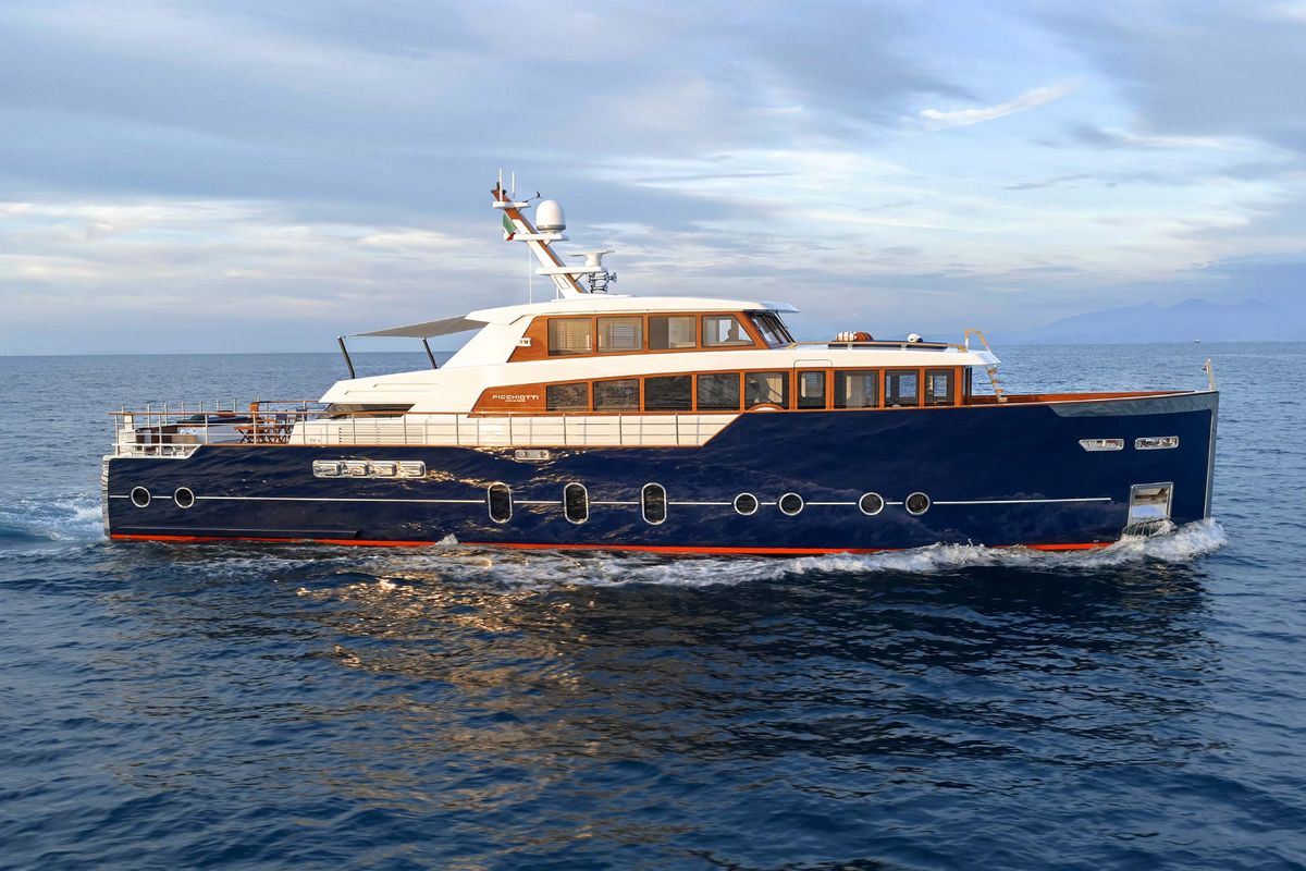 PICCHIOTTI 24, a 2028 Picchiotti 23.96m motor yacht for sale, profile starboard