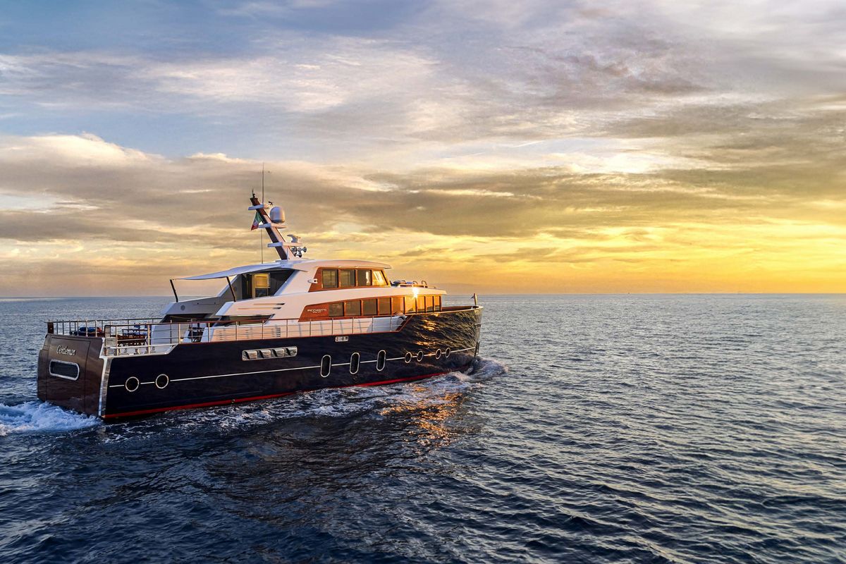 PICCHIOTTI 24, a 2028 Picchiotti 23.96m motor yacht for sale, profile port