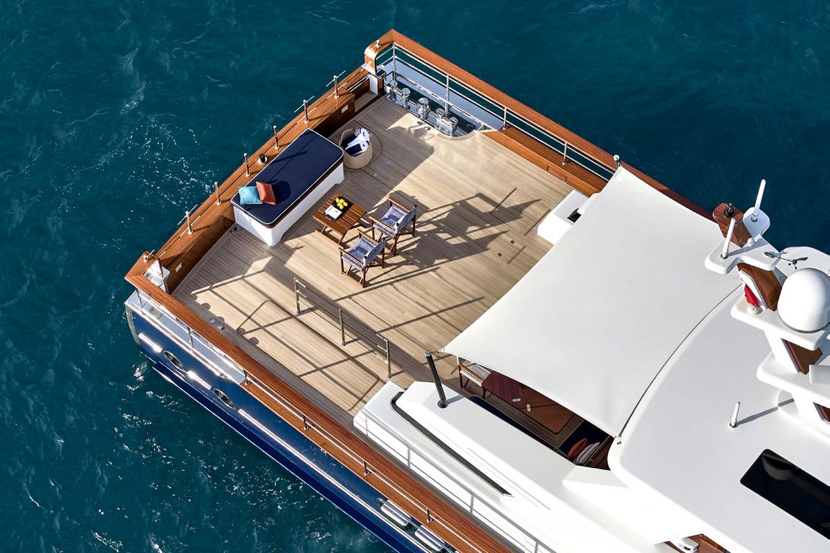 PICCHIOTTI 24, a 2028 Picchiotti 23.96m motor yacht for sale, aerial