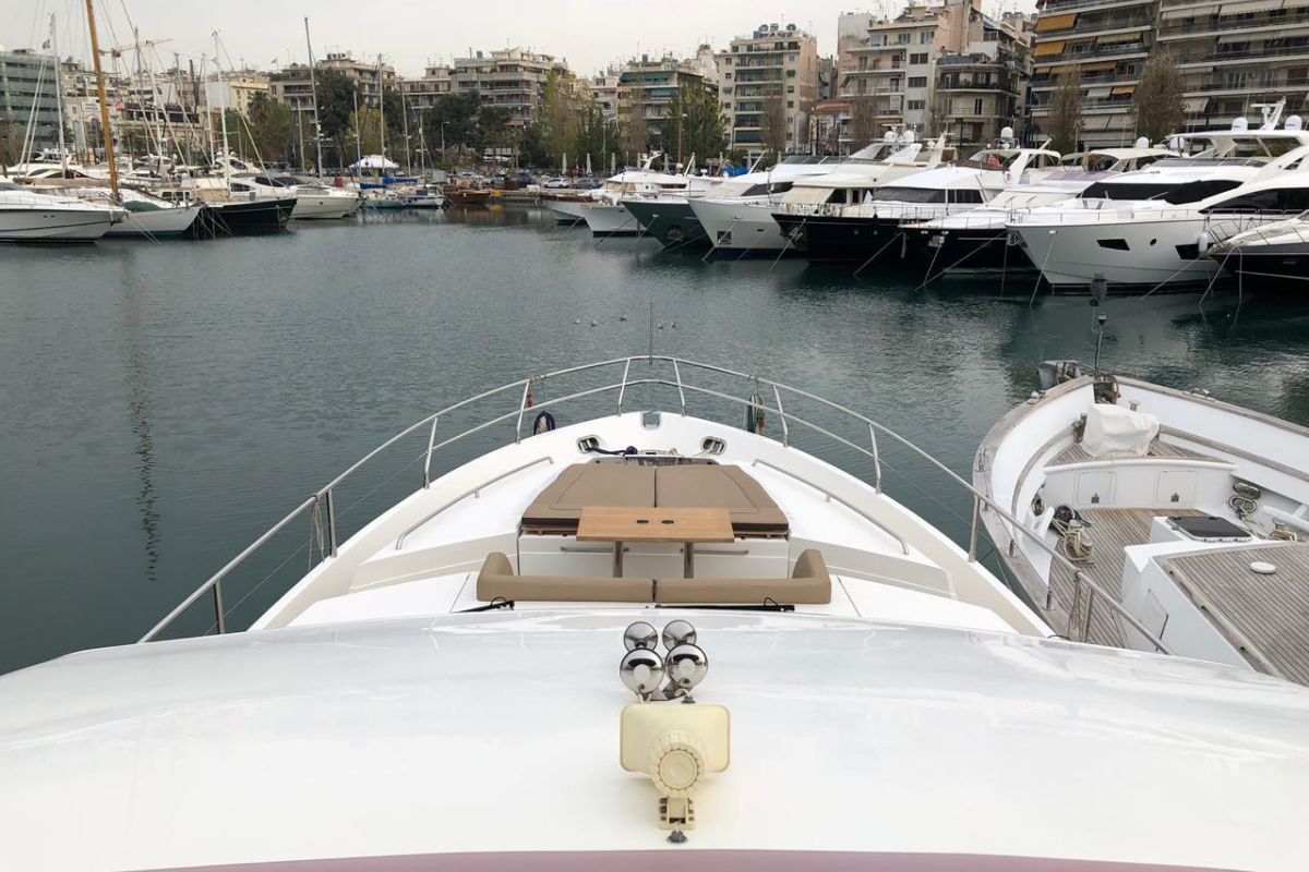 PRINCESS 72, a 2012 Princess 22.35m motor yacht for sale, foredeck