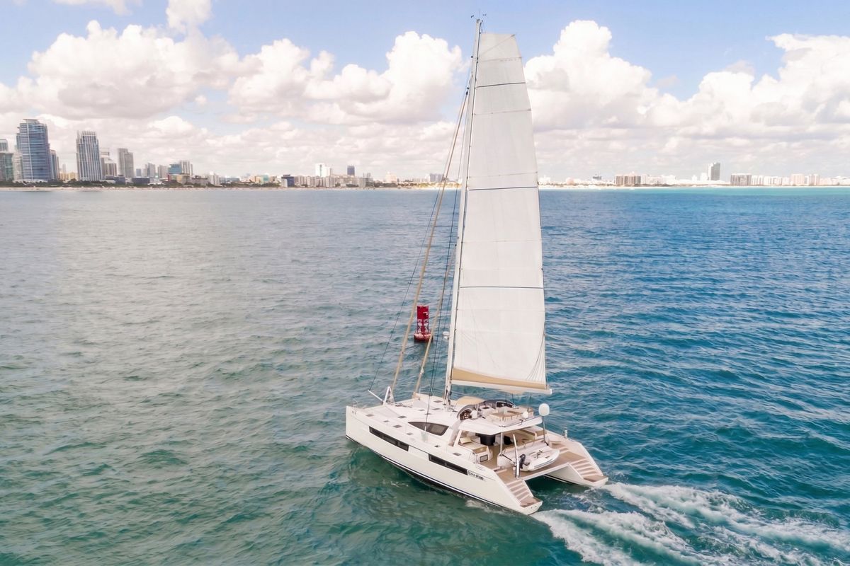 PRIVILEGE SERIE 6, a 2018 Privilege Marine 19.5m catamaran for sale, running